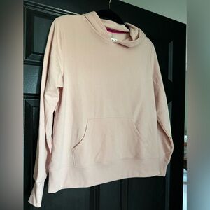 NWT Ideology light pink hoodie sweatshirt S